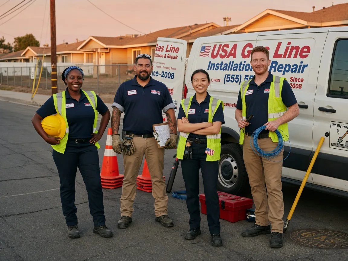 Gas Line Installation company in Oktaha, OK